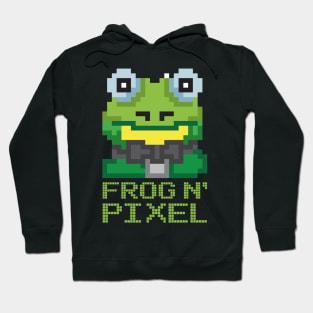 Frog N' Pixel Frog Pixel Gamers Gift Hoodie